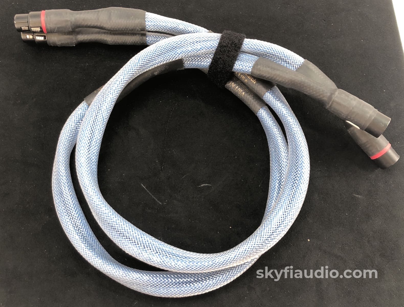 (希少)SYNERGISTICRESEARCH MARKIISオーディオケーブル Synergistic Research - Resolution Reference MKII XLR Audio Cable - 1M