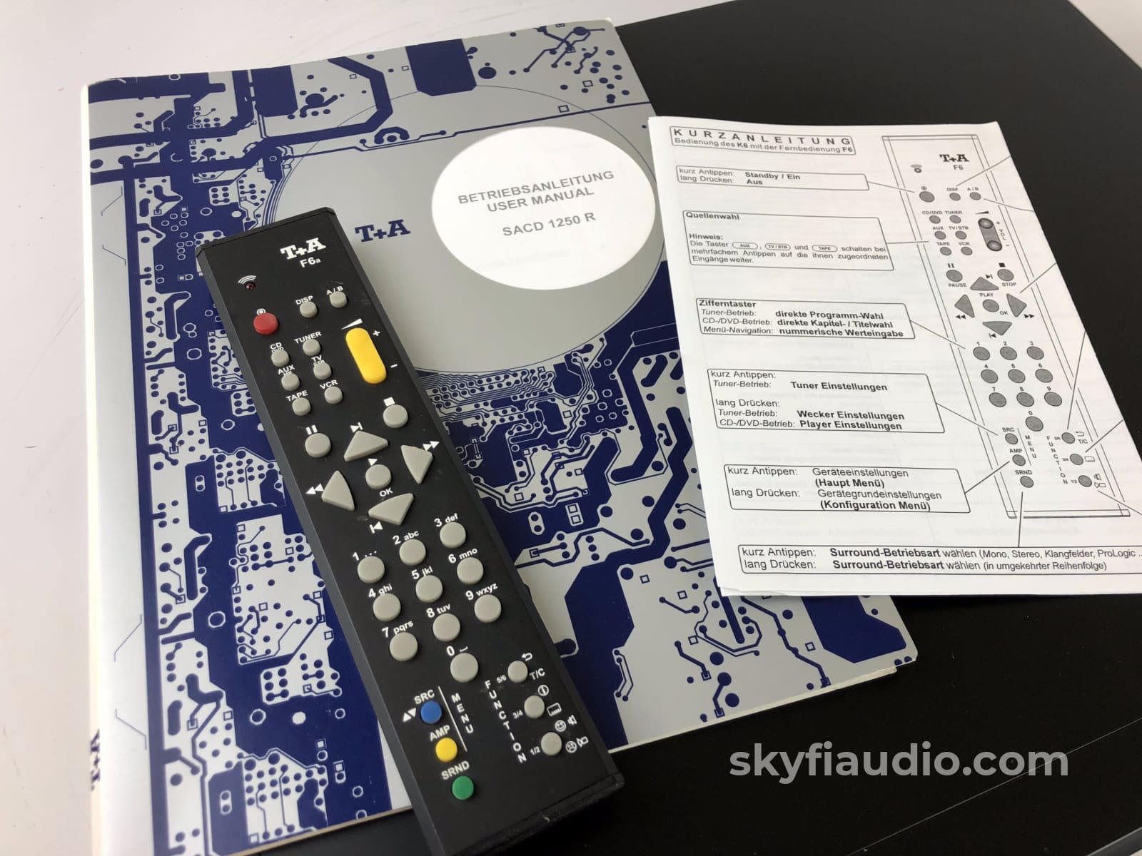 T+A 1250R Sacd Player With Remote Cd + Digital