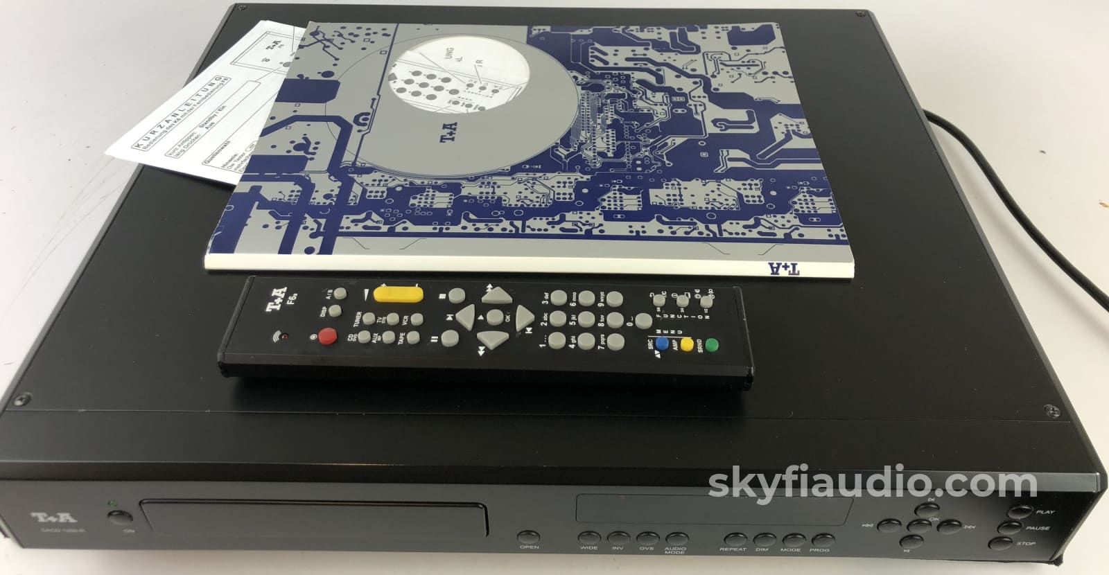 T+A 1250R Sacd Player With Remote Cd + Digital