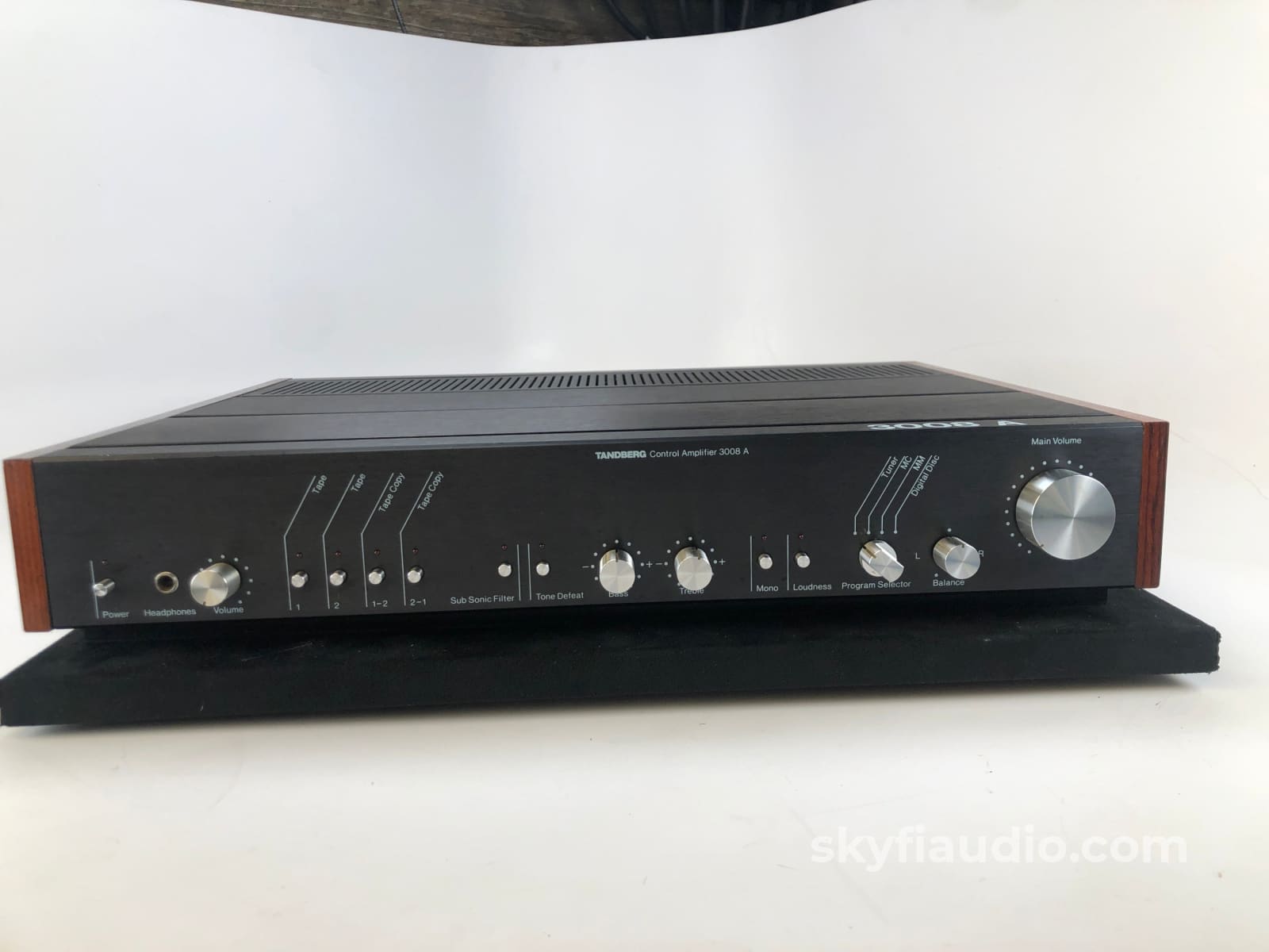 Tandberg 3008A Preamp With Phono Input - Zero Negative Feedback Design Preamplifier