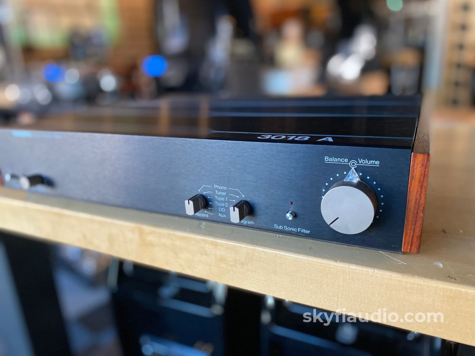 Tandberg 3018 Analogue Vintage Preamp - Super Rare And Collectible Preamplifier