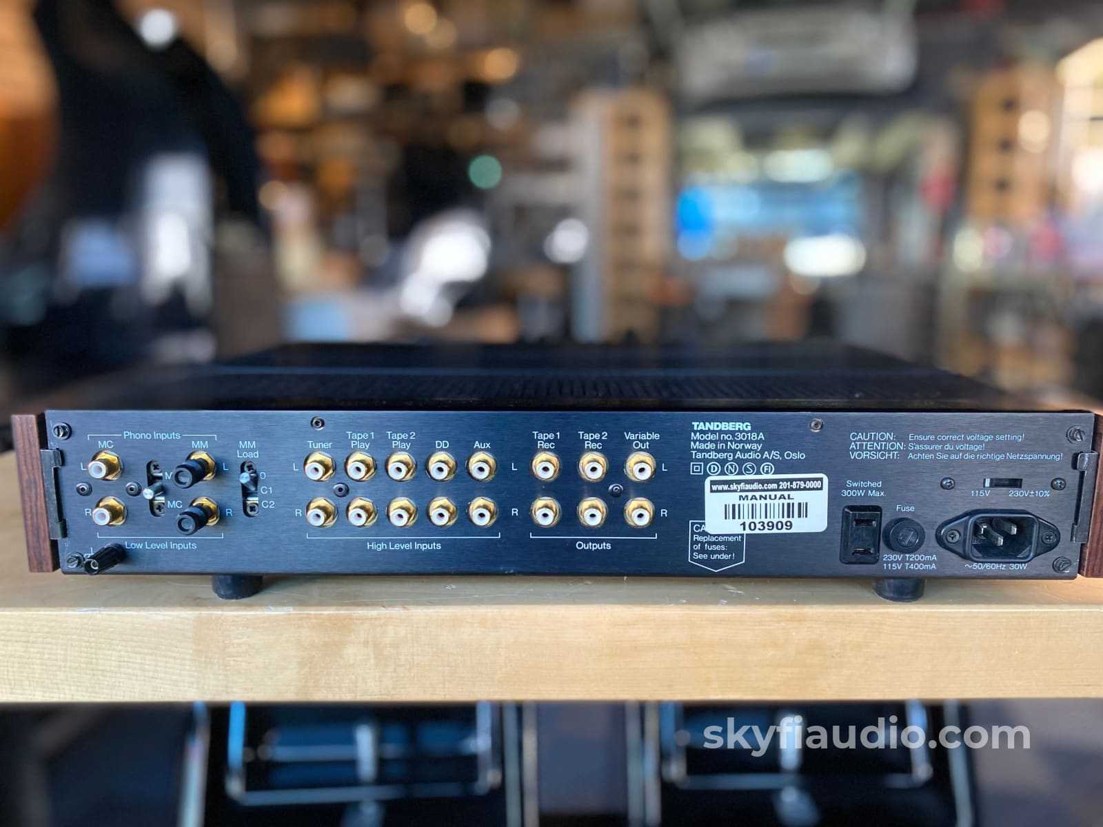 Tandberg 3018 Analogue Vintage Preamp - Super Rare And Collectible Preamplifier