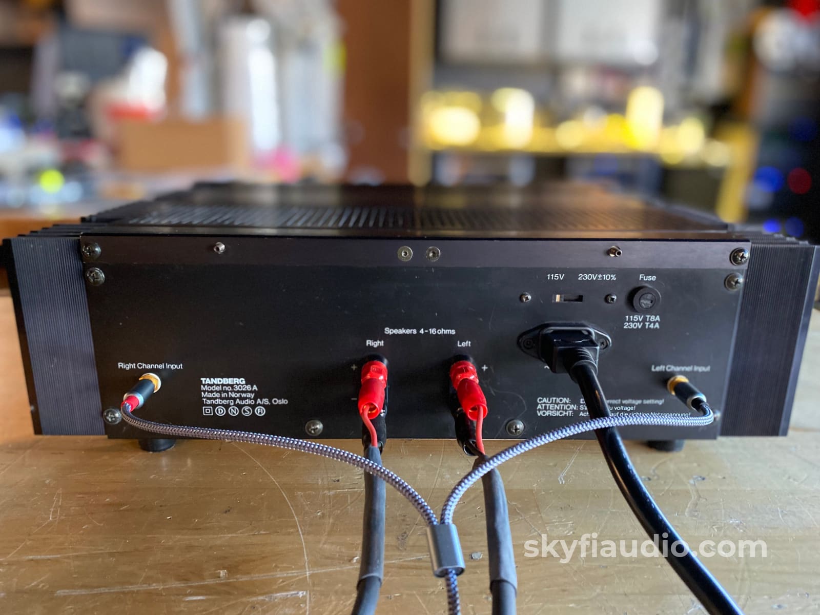 Tandberg 3026A Amplifier From Norway - 150W