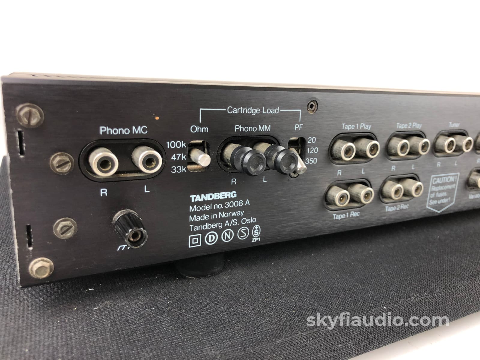 Tandberg Tca-3008A Solid State Preamplifier With Phono 120/220V Made In Norway