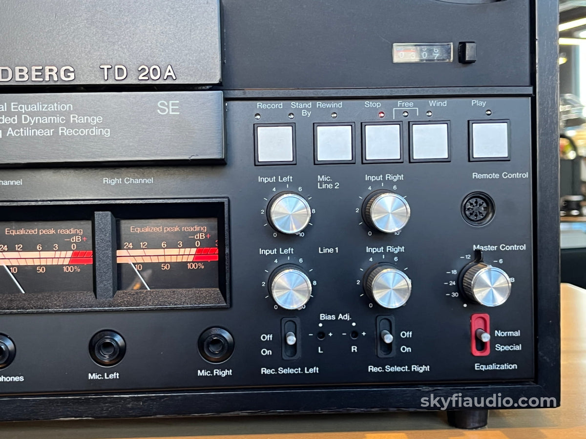 Tandberg TD-20A-SE Reel to Reel Tape Deck - 1/2 Track 15IPS Variant - Rare - Tape Deck