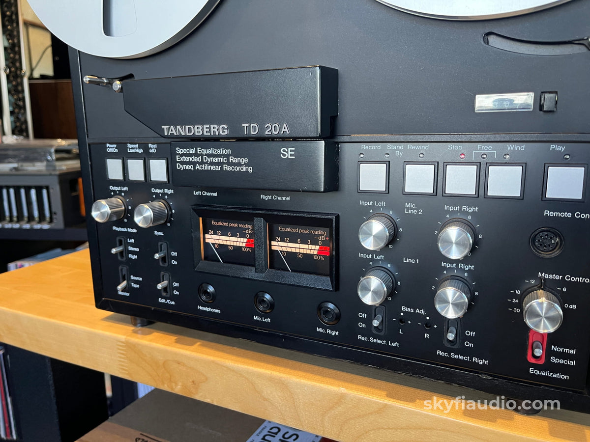 Tandberg TD-20A-SE Reel to Reel Tape Deck - 1/2 Track 15IPS Variant - Rare - Tape Deck