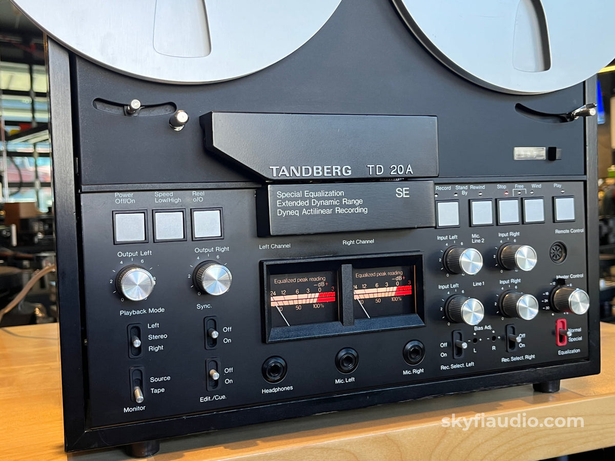 Tandberg TD-20A-SE Reel to Reel Tape Deck - 1/2 Track 15IPS Variant - Rare - Tape Deck