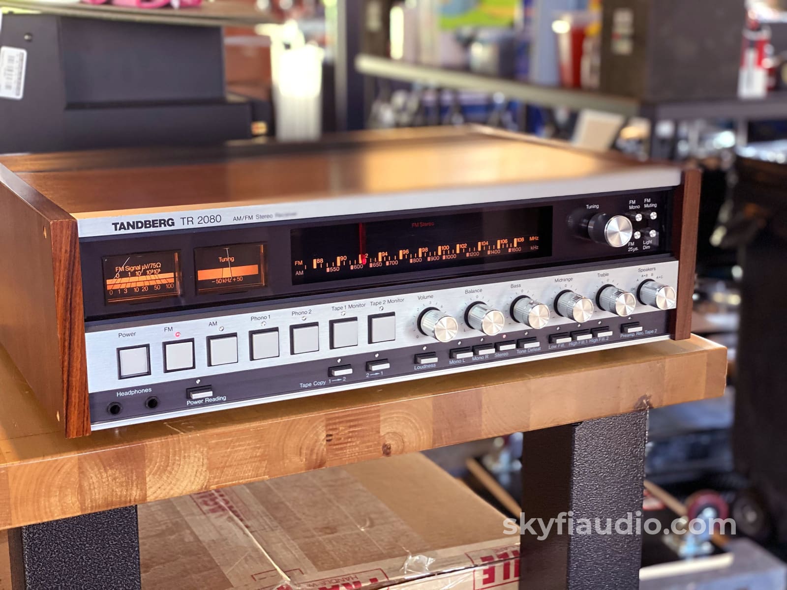 Tandberg TR-2080 Stereo Receiver, Light Restoration, Gorgeous and Coll