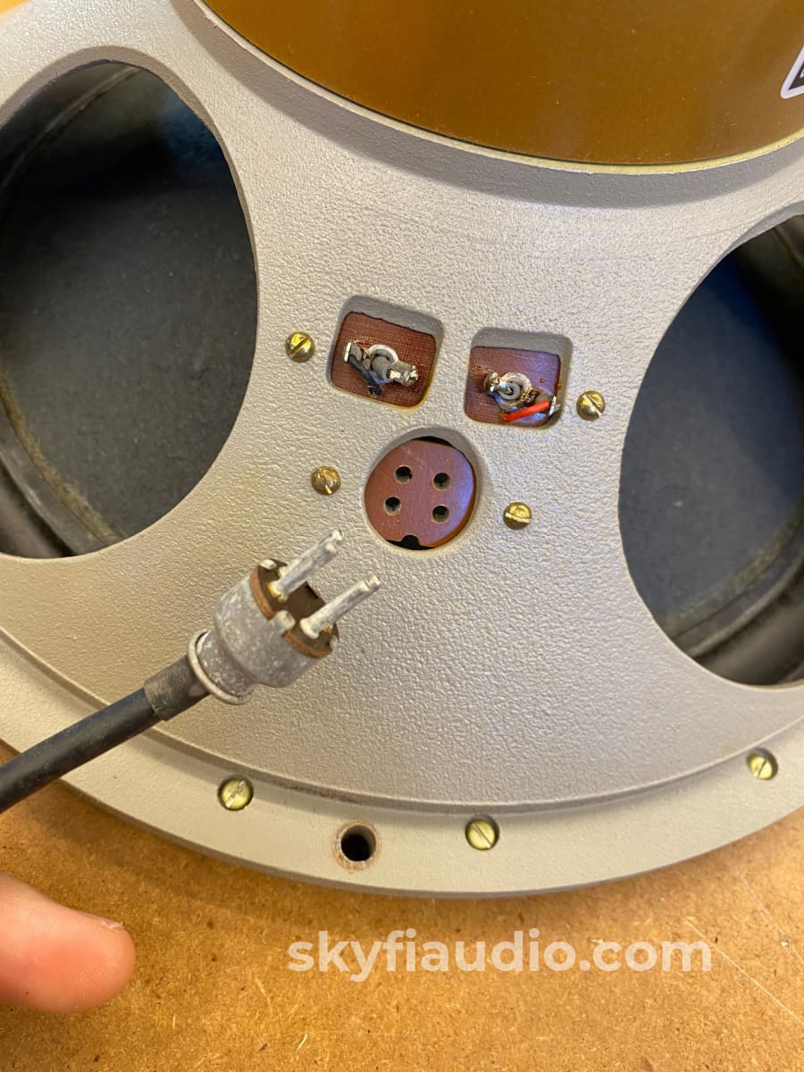 Tannoy 12 Gold Monitor Dual Concentric Vintage Speakers