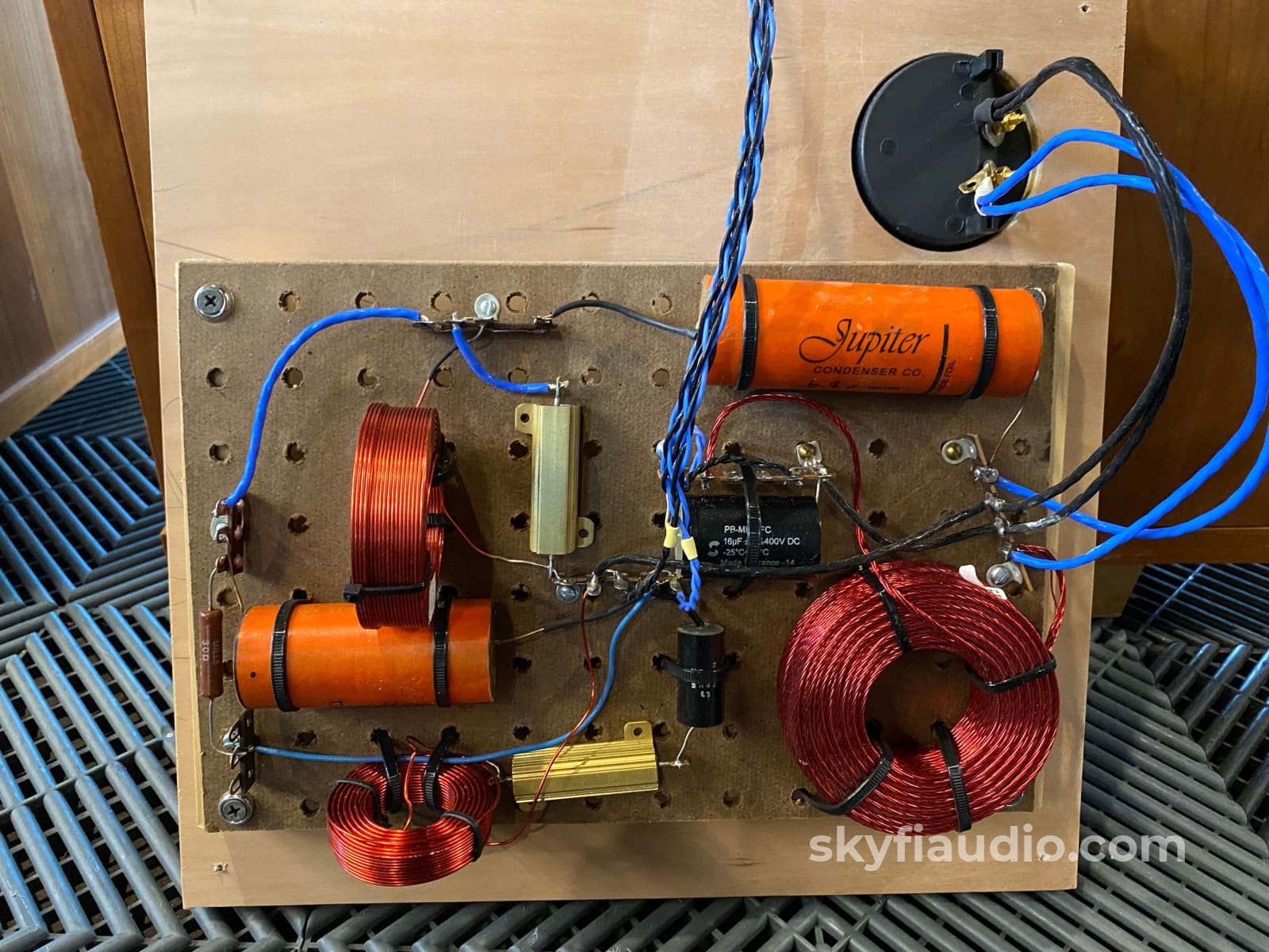 Tannoy 15 Red Vintage Speakers In Custom Cabinets