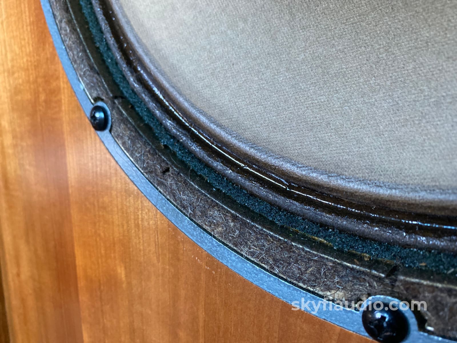 Tannoy 15 Red Vintage Speakers In Custom Cabinets