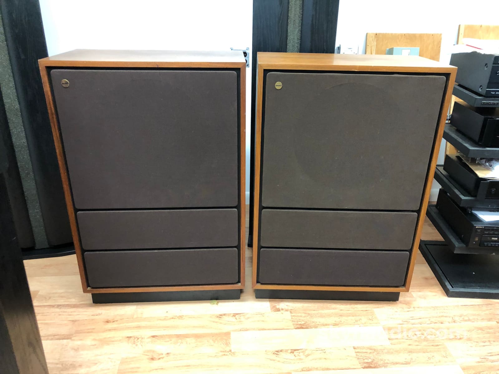 Tannoy Arden Vintage Speakers With 15 Coaxial Drivers (B)
