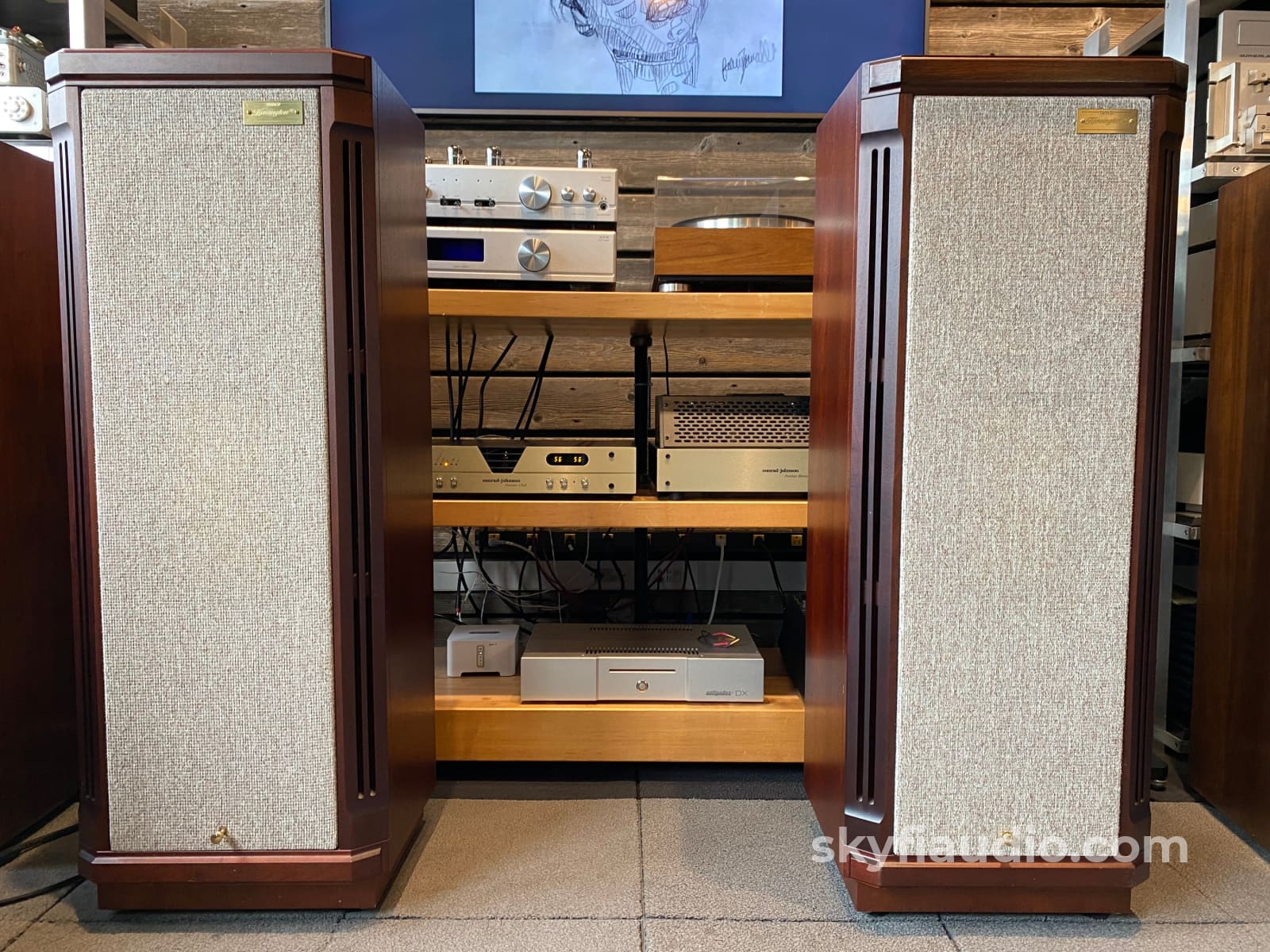 Tannoy Kensington Se Speakers In Mahogany - Stunning!