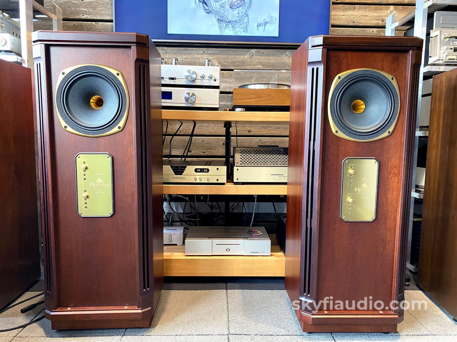Tannoy Kensington Se Speakers In Mahogany - Stunning!