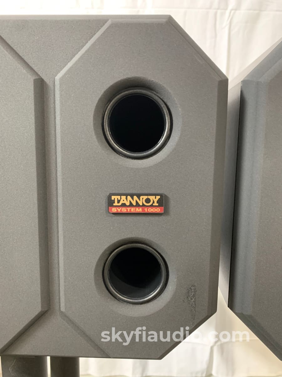 Tannoy System 1000 Professional Studio Monitors With 10 Drivers Speakers