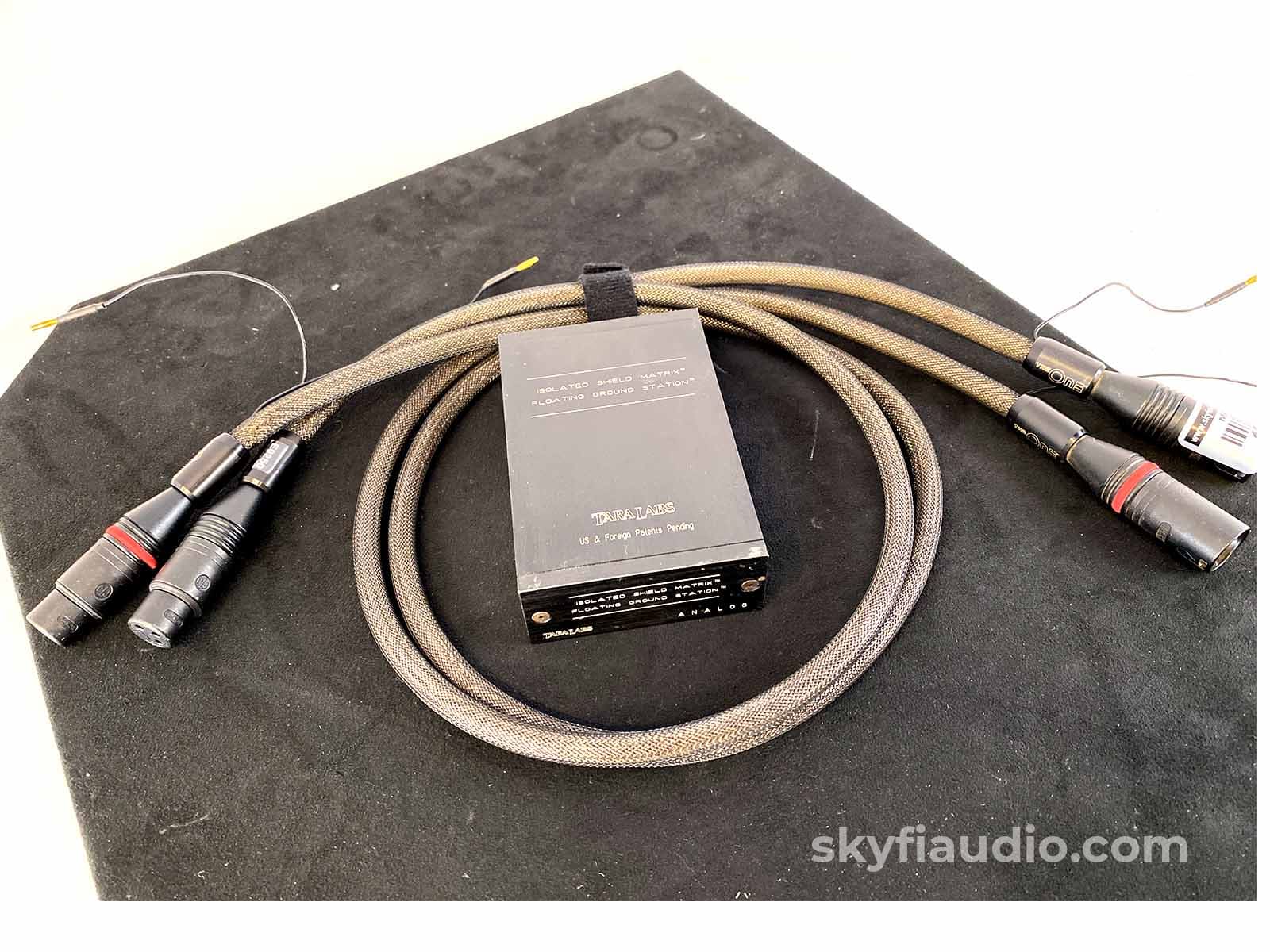 Tara Labs The One Xlr Interconnect With Isolated Matrix Ground Station - 1M Cables