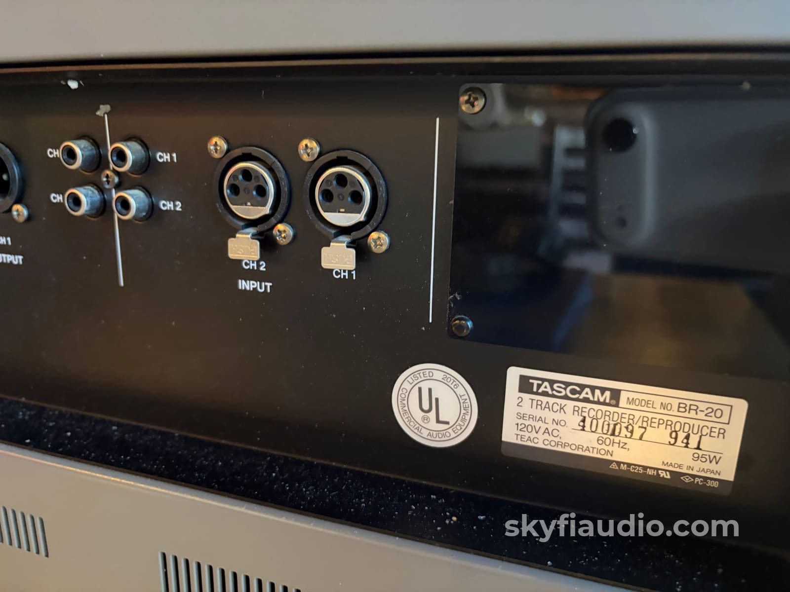 Tascam BR-20 Reel to Reel - McIntosh Tribute Limited Edition 1 of 4 Tape Deck