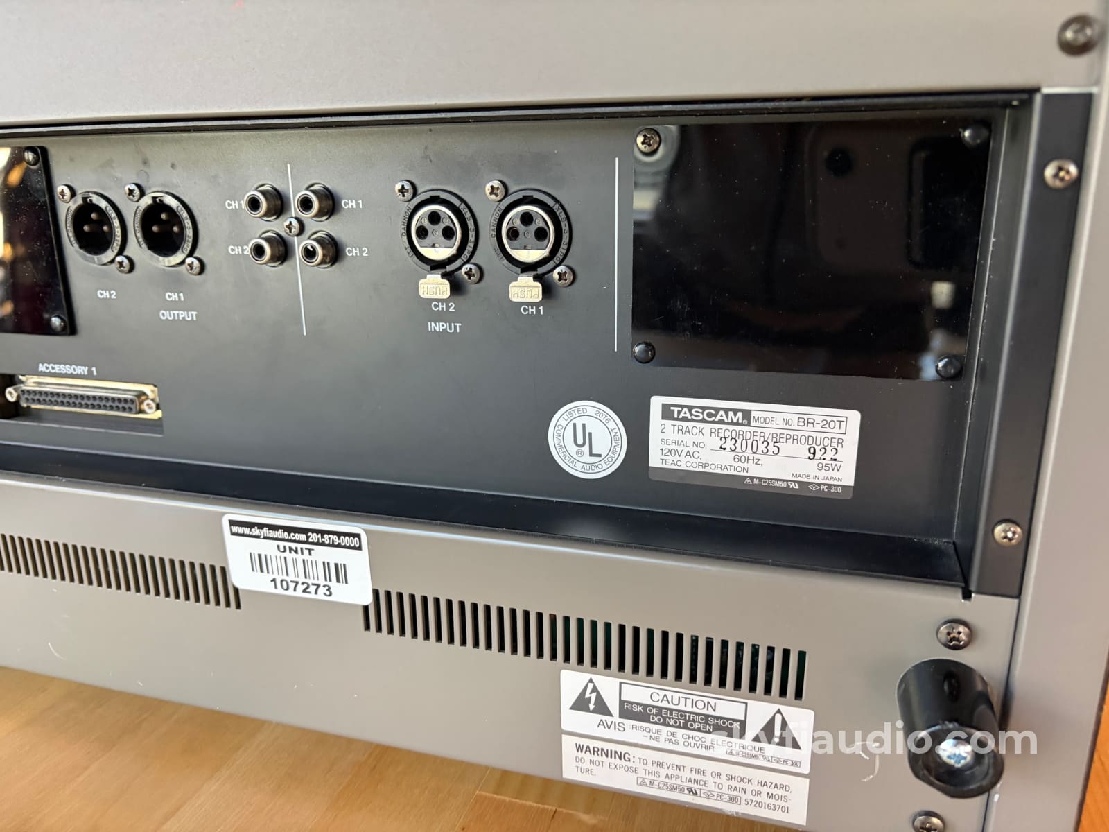 Tascam BR-20 Reel to Reel - McIntosh Tribute Limited Edition - 1 of Only 4 Tape Deck