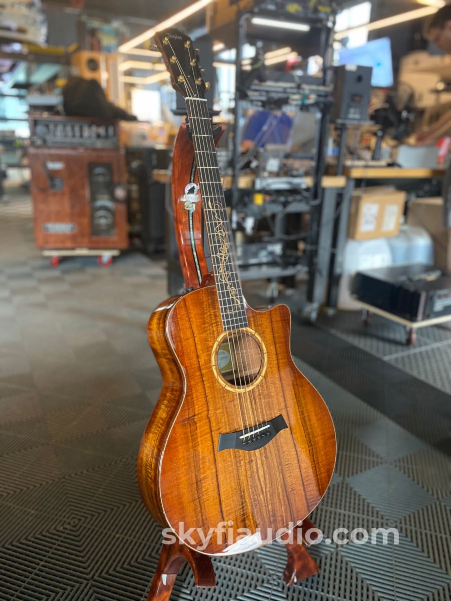 Taylor Koa Gs-Ltd 2011 Fall Limited Acoustic-Electric In Shaded Edge Burst Accessory