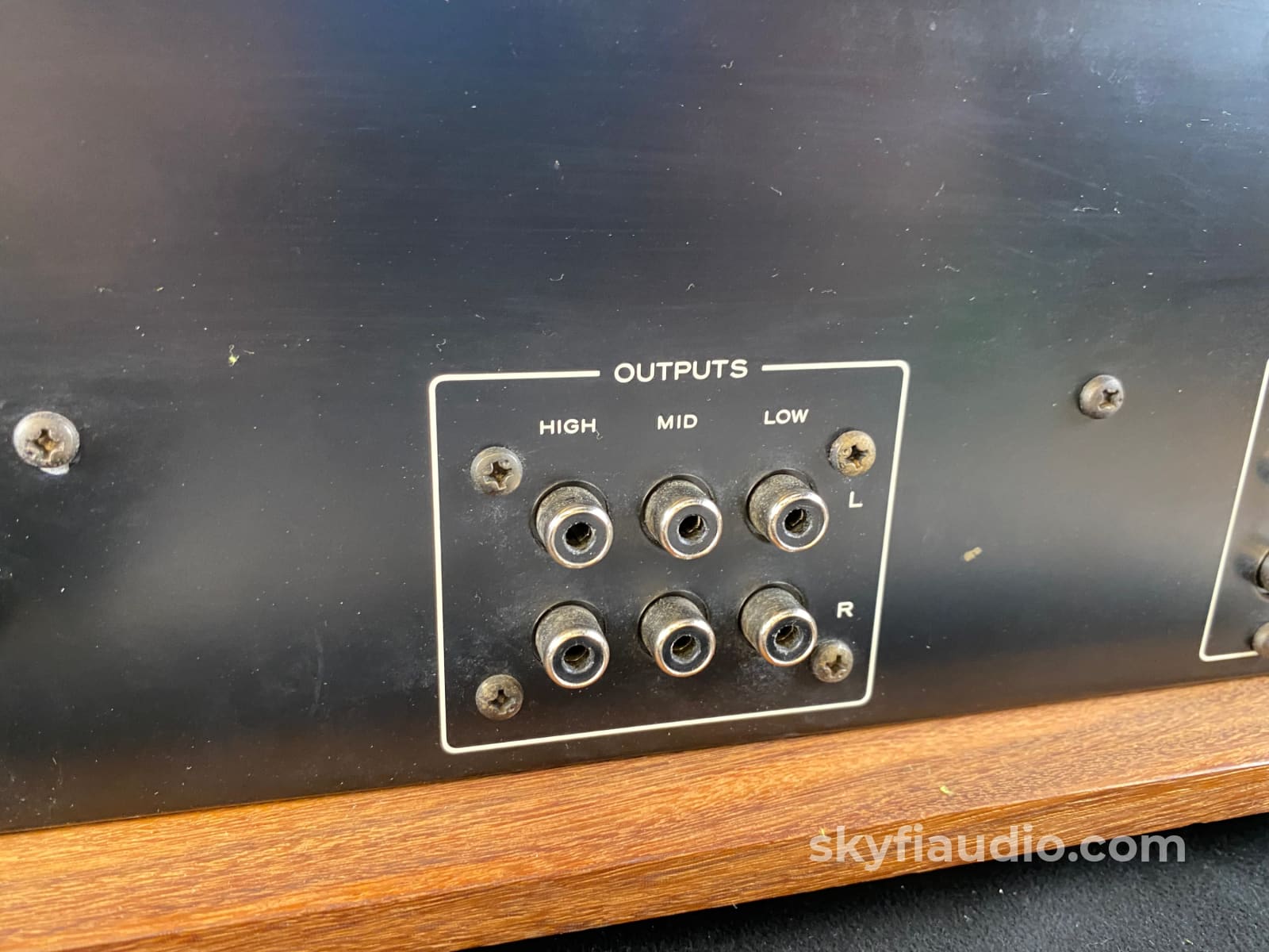 Teac Af-201 Active 3-Way Or 2-Way Vintage Crossover Minty Accessory