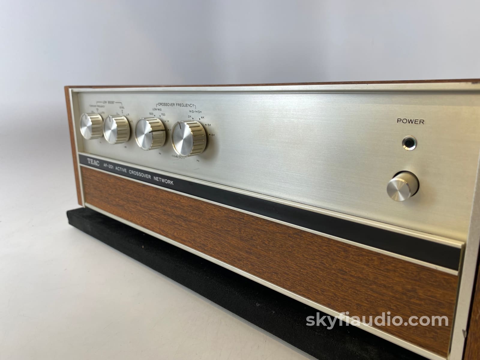 Teac Af-201 Active 3-Way Or 2-Way Vintage Crossover Minty Accessory