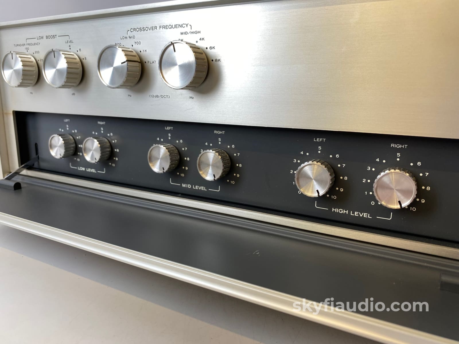 Teac Af-201 Active 3-Way Or 2-Way Vintage Crossover Minty Accessory