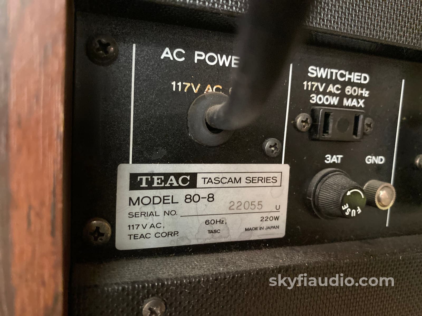 Teac Tascam 80-8 Series Vintage Reel To W/ Dx8 Dbx Module & Remote Tape Deck