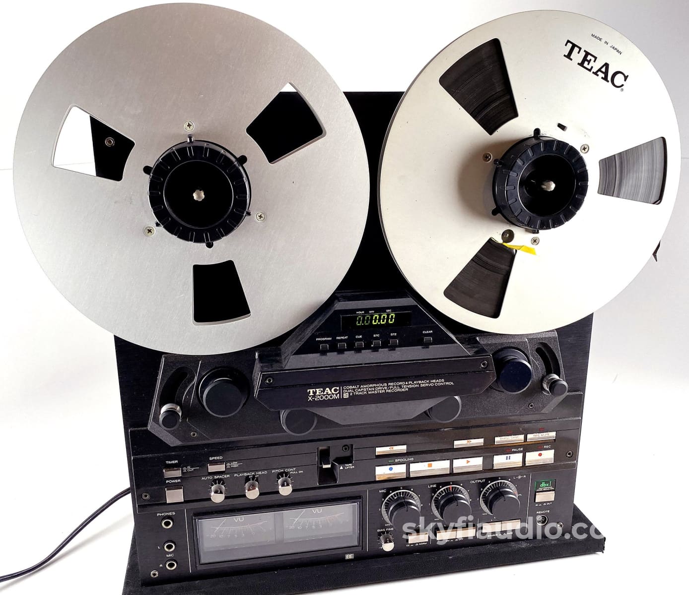 Teac X-2000M Reel to Reel Machine, 2 or 4 Track Capable, As Seen In Pu