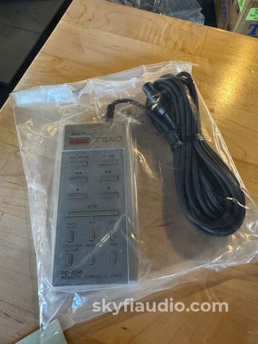 Teac X 2000R Reel to Reel Tape Deck New Old Stock Tape Deck