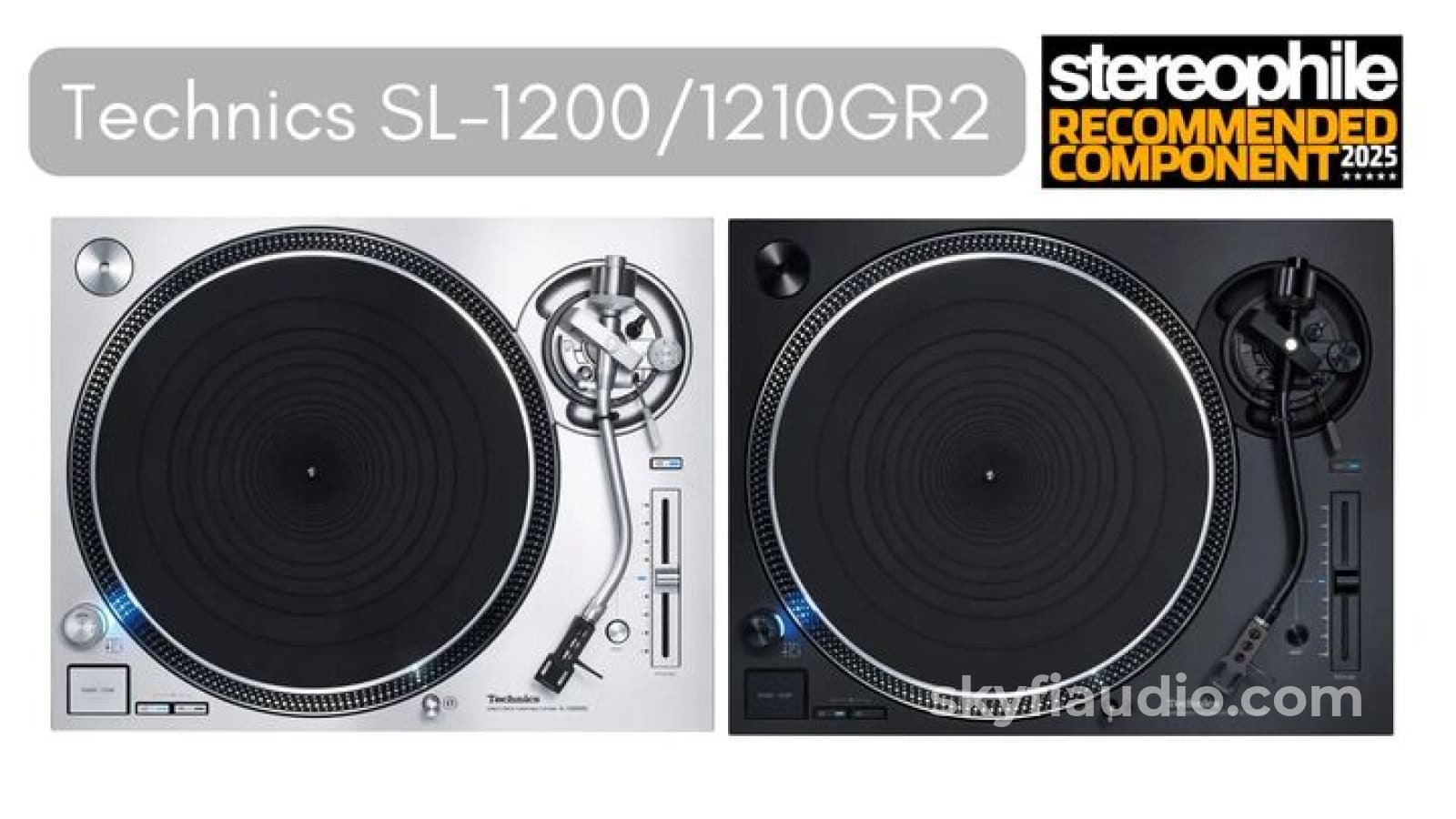 Technics Direct Drive Turntable System SL-1200/1210GR2 Black or Silver