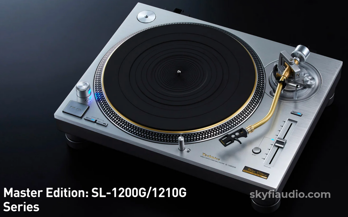 Technics ’Master Edition’ SL-1200GME - LIMITED NEW RELEASE - PRE-ORDER Turntable