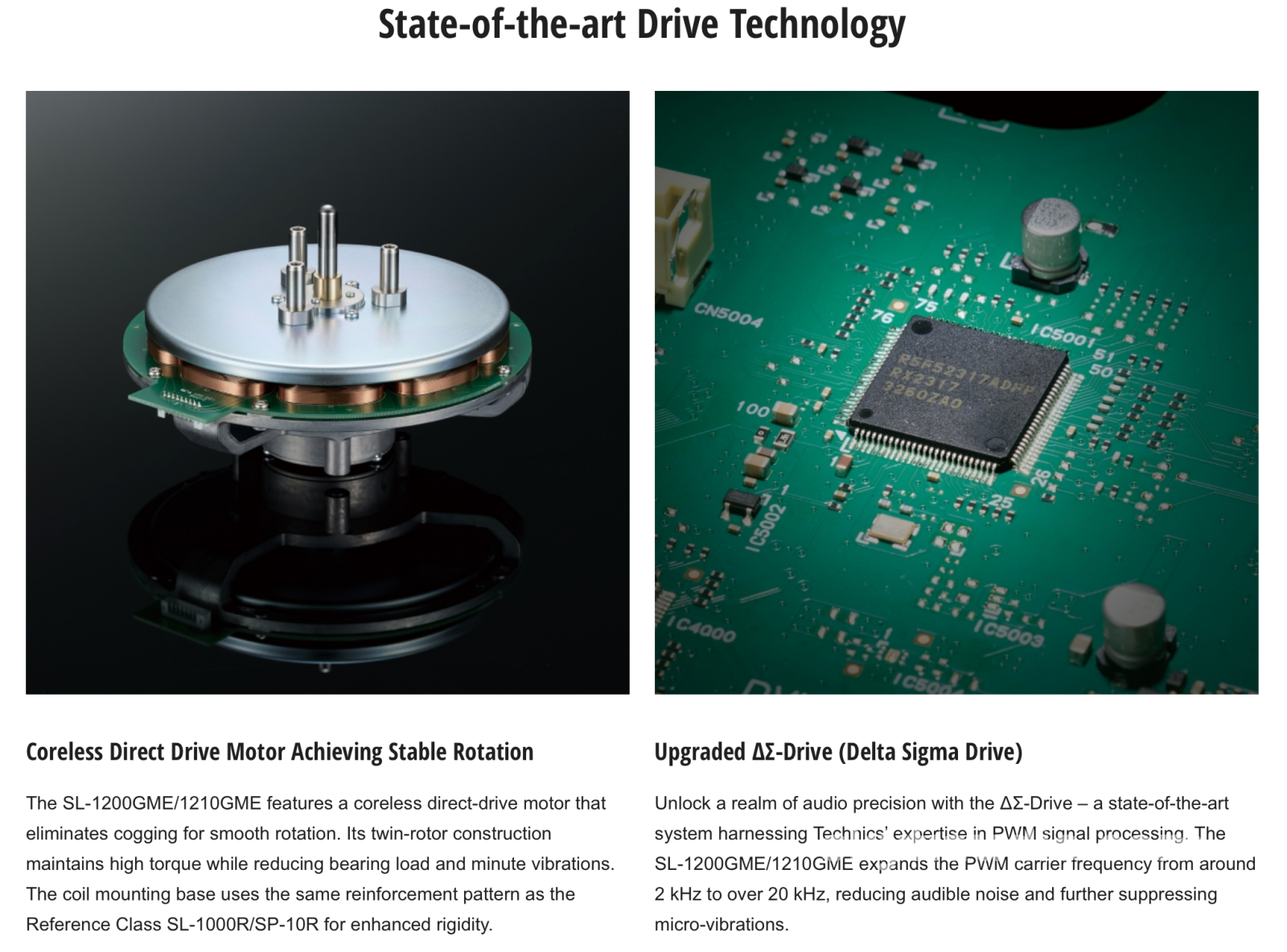 Technics ’Master Edition’ SL-1200GME - LIMITED NEW RELEASE - PRE-ORDER Turntable