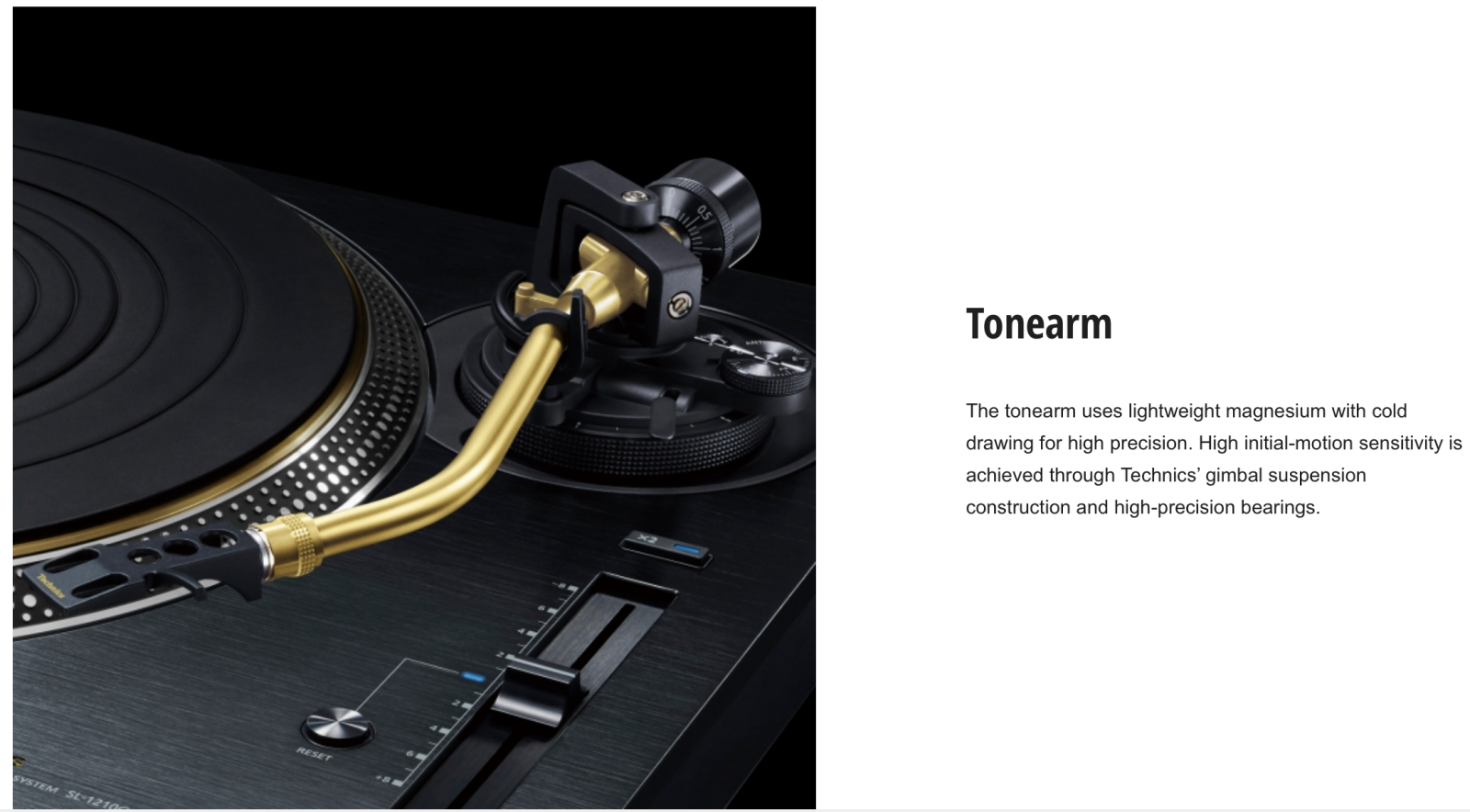 Technics ’Master Edition’ SL-1200GME - LIMITED NEW RELEASE - PRE-ORDER Turntable
