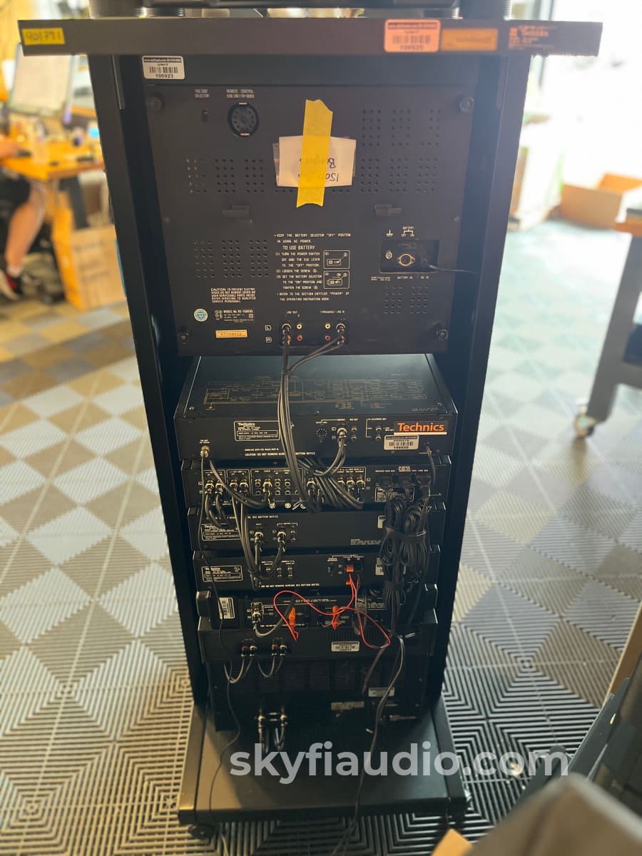 Technics Professional Series Complete Rack System - Rare System