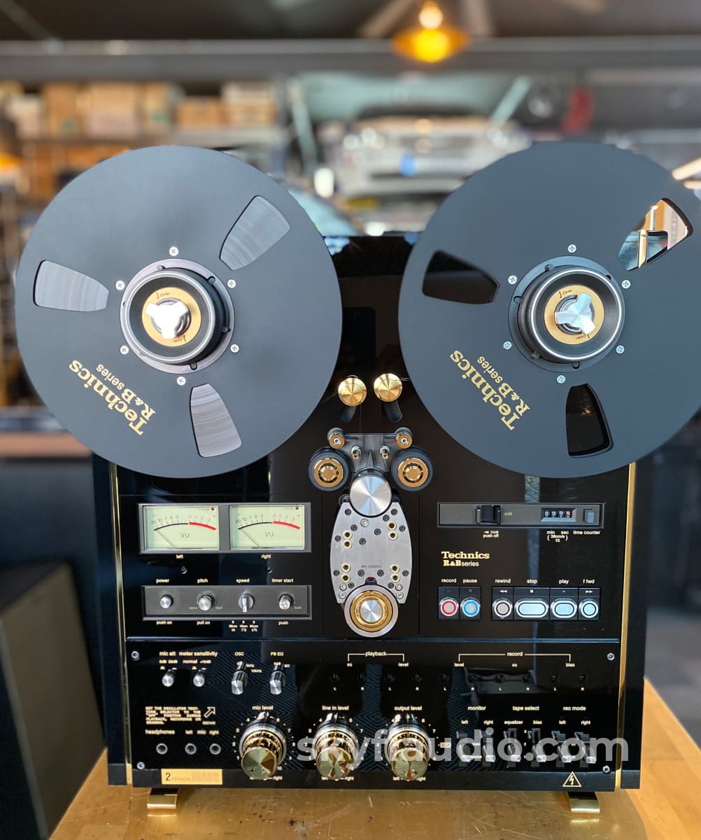 Technics R&B RS-10A02 Custom Built Reel to Reel - The Rarest Model!