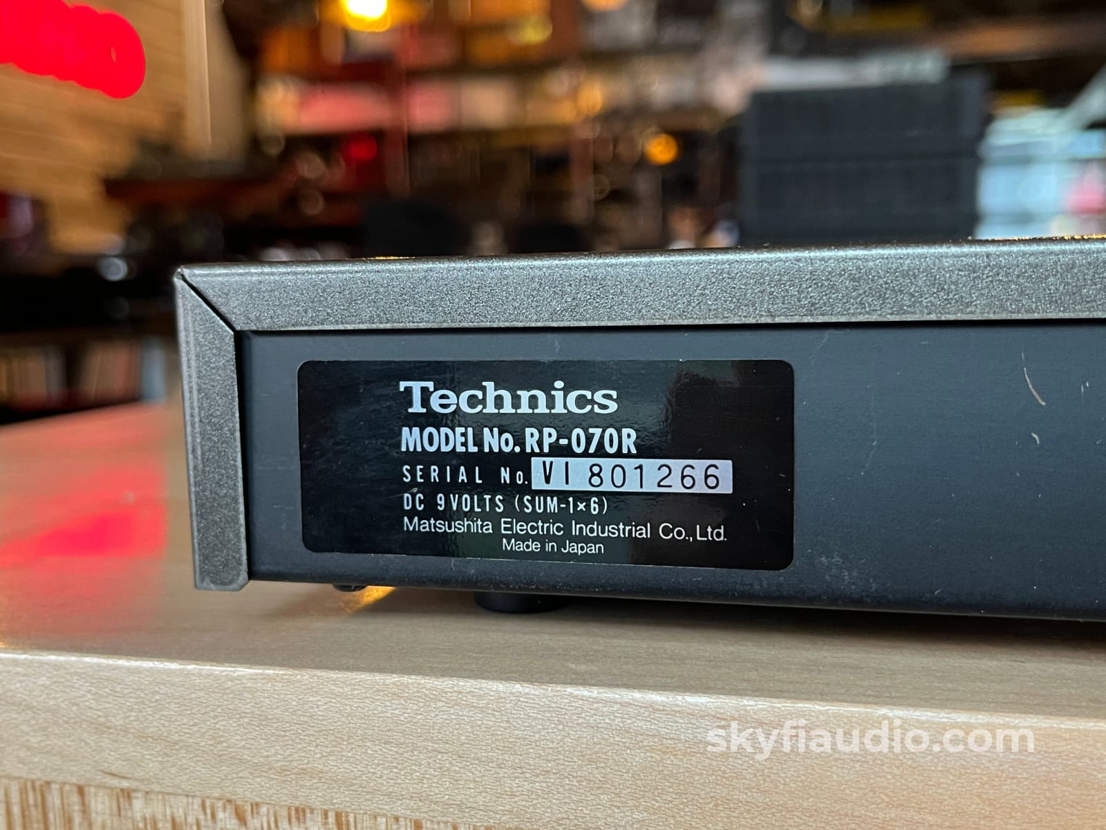 Technics RP 070R/T Remote Control and Receiver for Reel to Reels Accessory