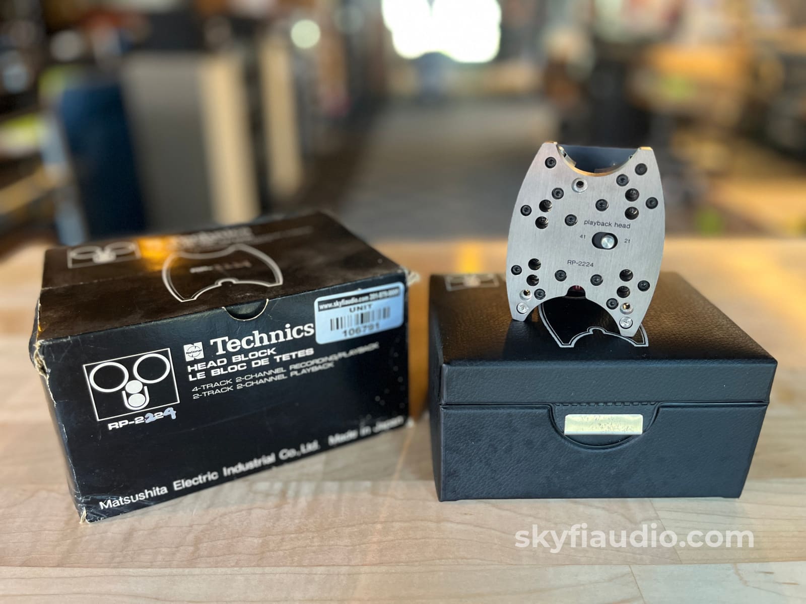 Technics RP-2224 Head Block - New Old Stock - For RS-1500 Reel to Reel