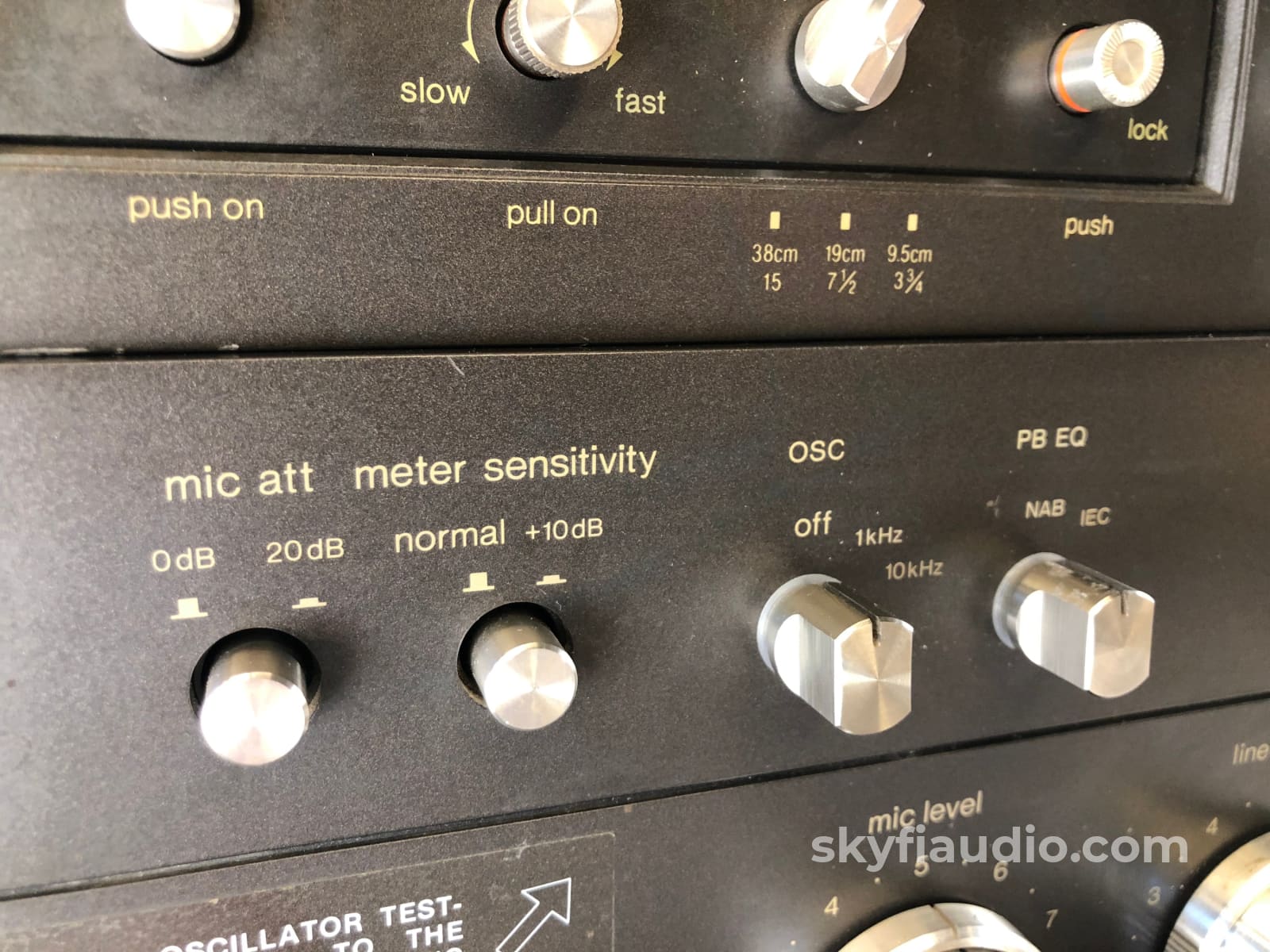 Technics Rs-10A02 Reel To - R&B Series Recording & Broadcast Super Rare Tape Deck