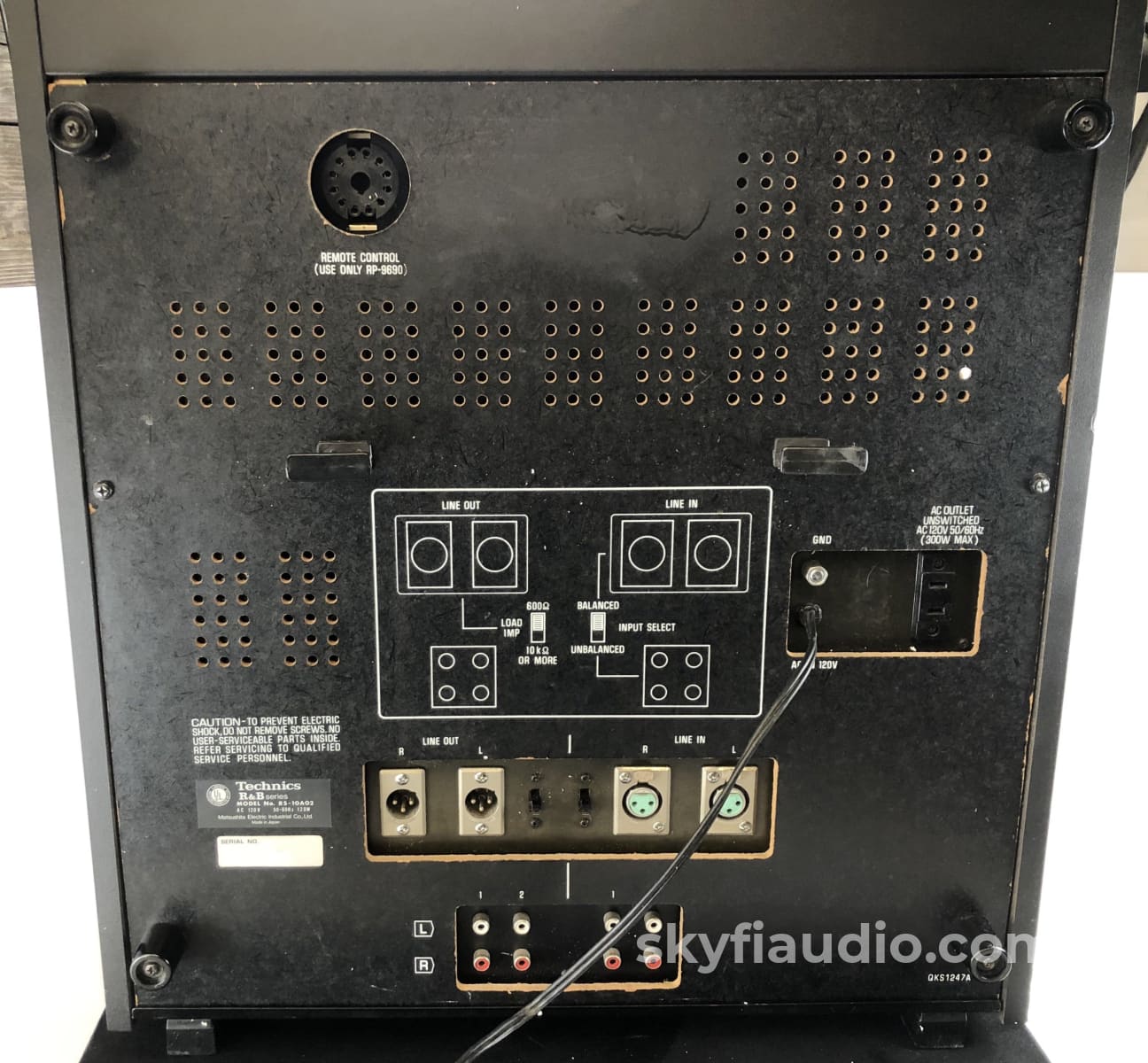 Technics Rs-10A02 Reel To - R&B Series Recording & Broadcast Super Rare Tape Deck
