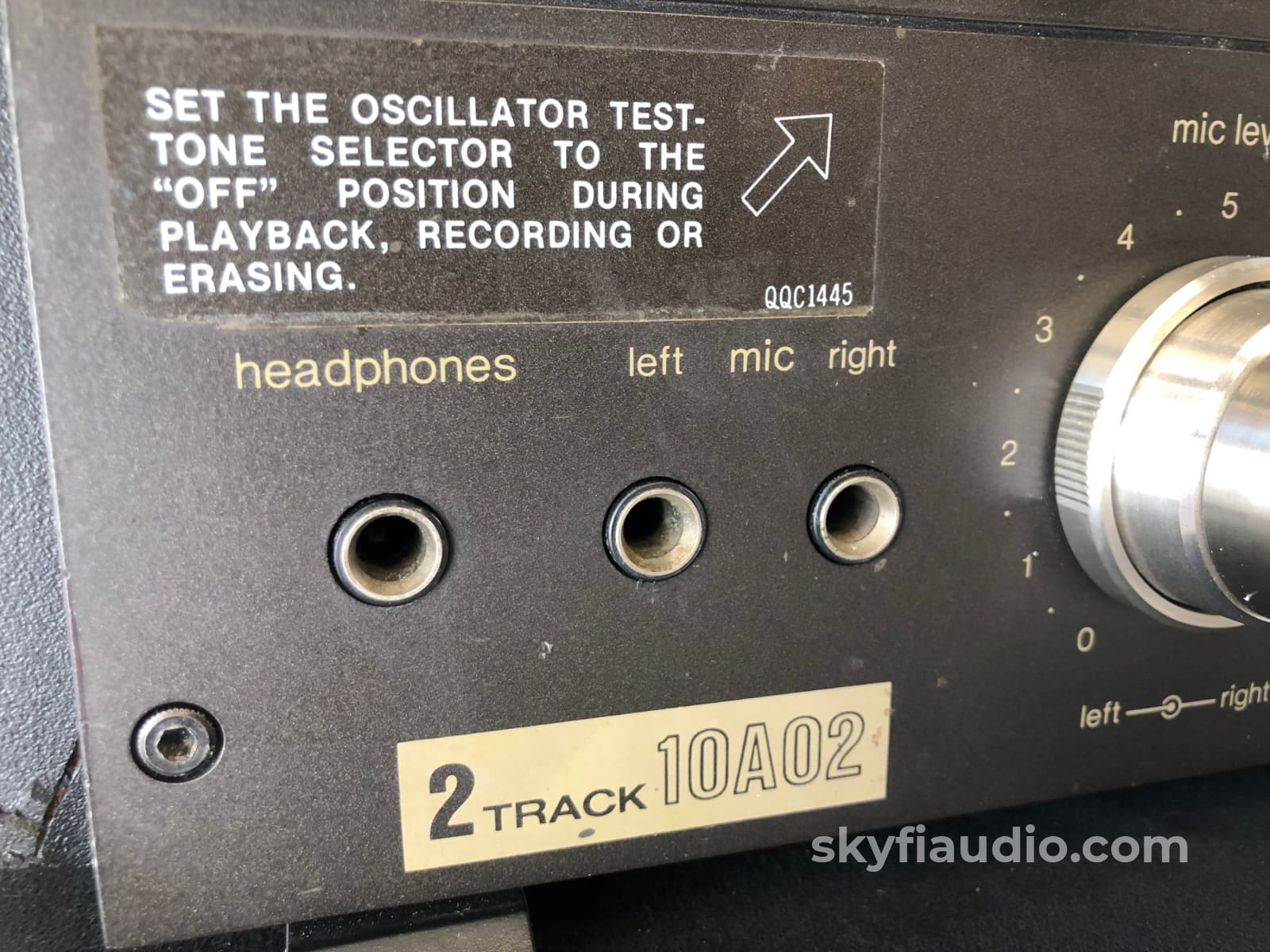 Technics Rs-10A02 Reel To - R&B Series Recording & Broadcast Super Rare Tape Deck