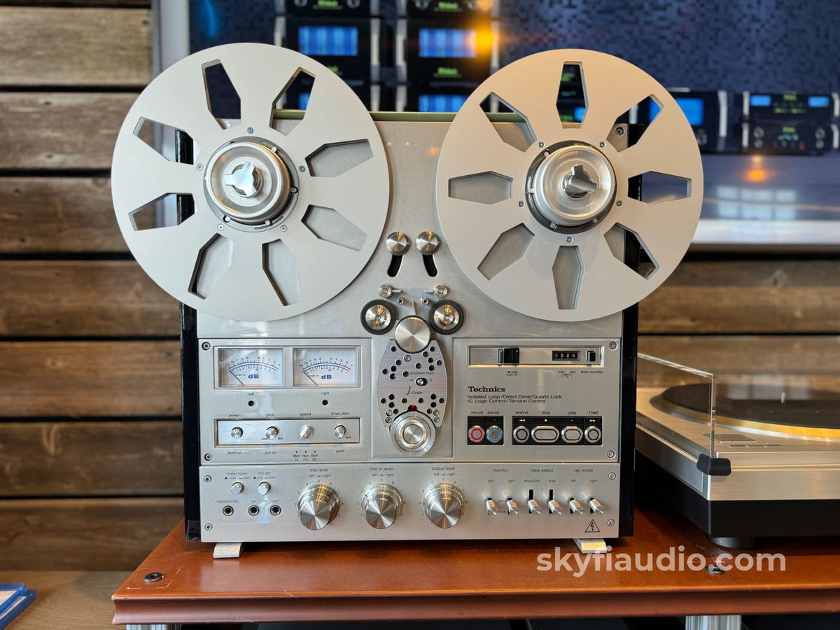 Technics Rs1500 Custom Build Reel To Reel. To Match Modern Tape Deck