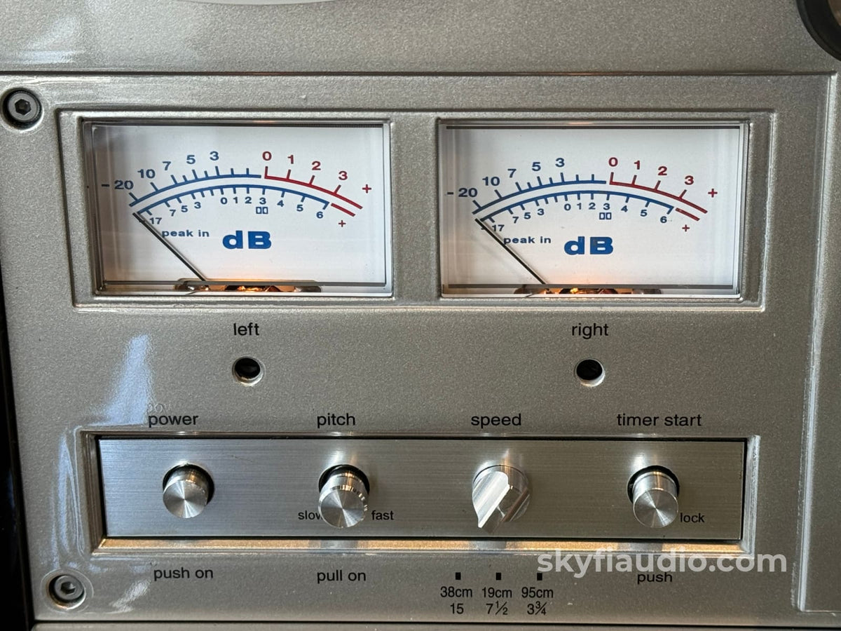 Technics Rs1500 Custom Build Reel To Reel. To Match Modern Tape Deck