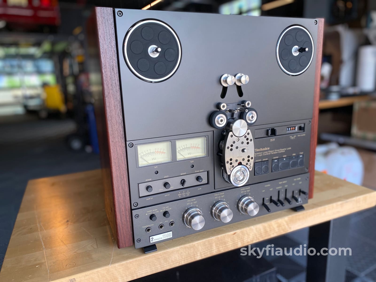 Technics Rs-1500 Nos (New Old Stock) Reel To - Tested And Perfect Tape Deck
