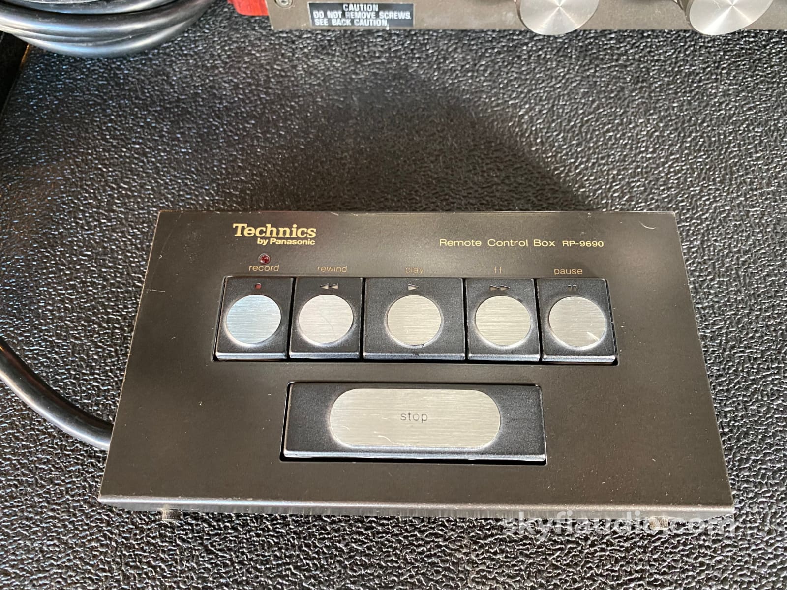 Technics Rs-1500 Reel To Deck - Custom Wood With Rare Original Remote Tape