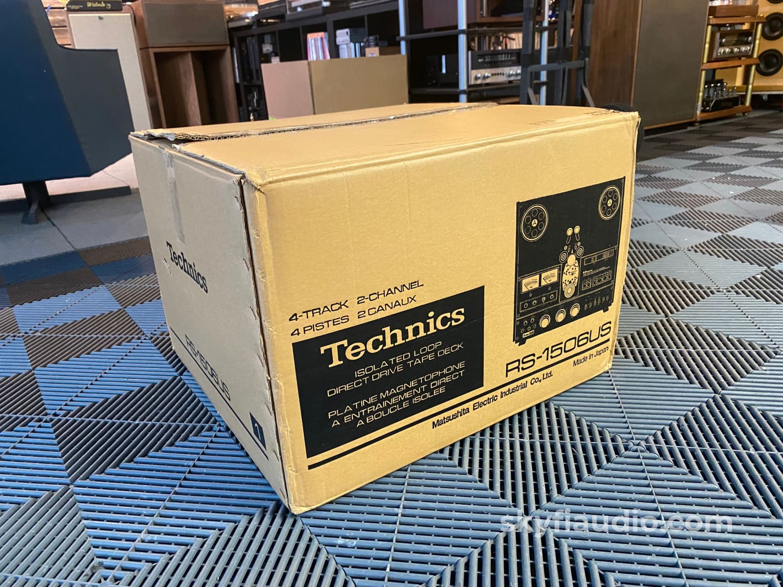 Technics Rs-1506 Nos (New Old Stock) Reel To - Tested And Spectacular. Tape Deck