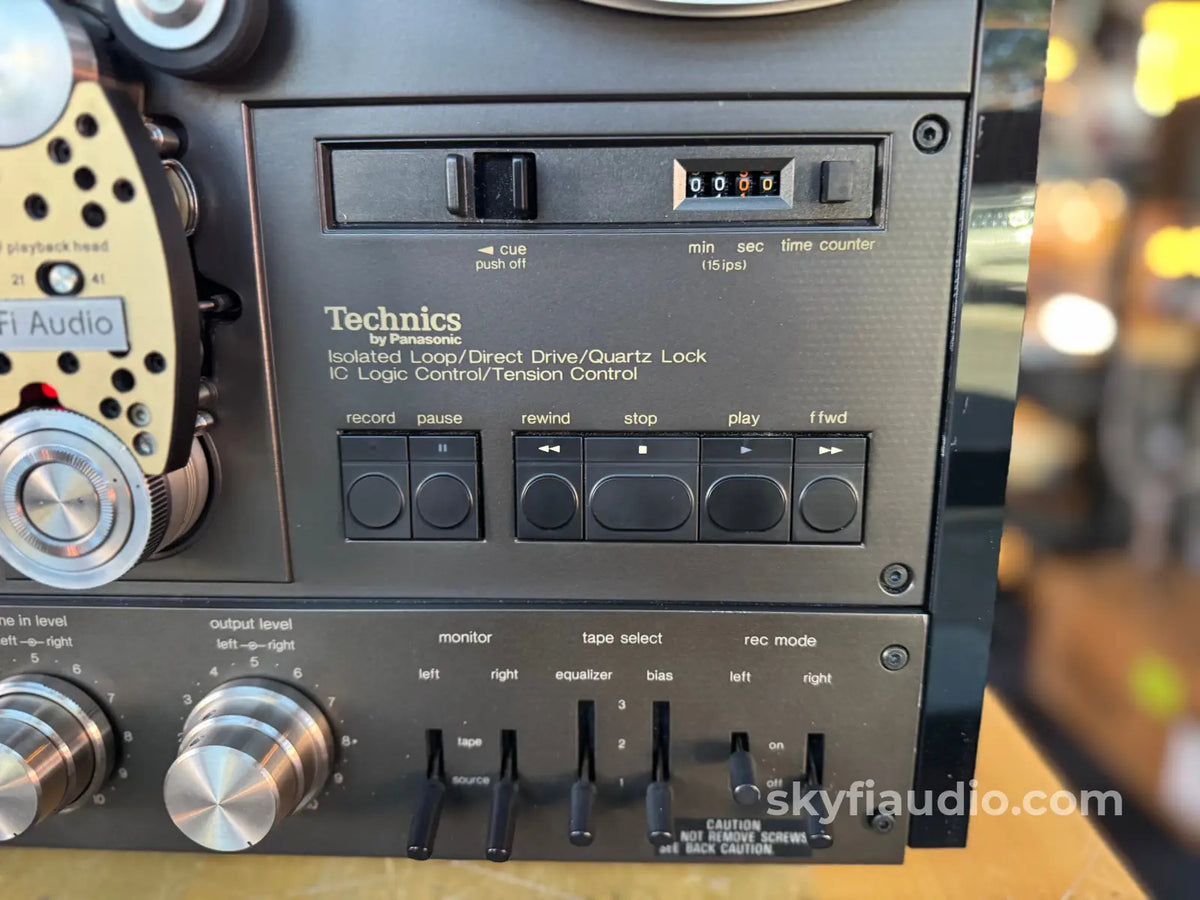 Technics Rs-1506 Reel To - Serviced Tape Deck
