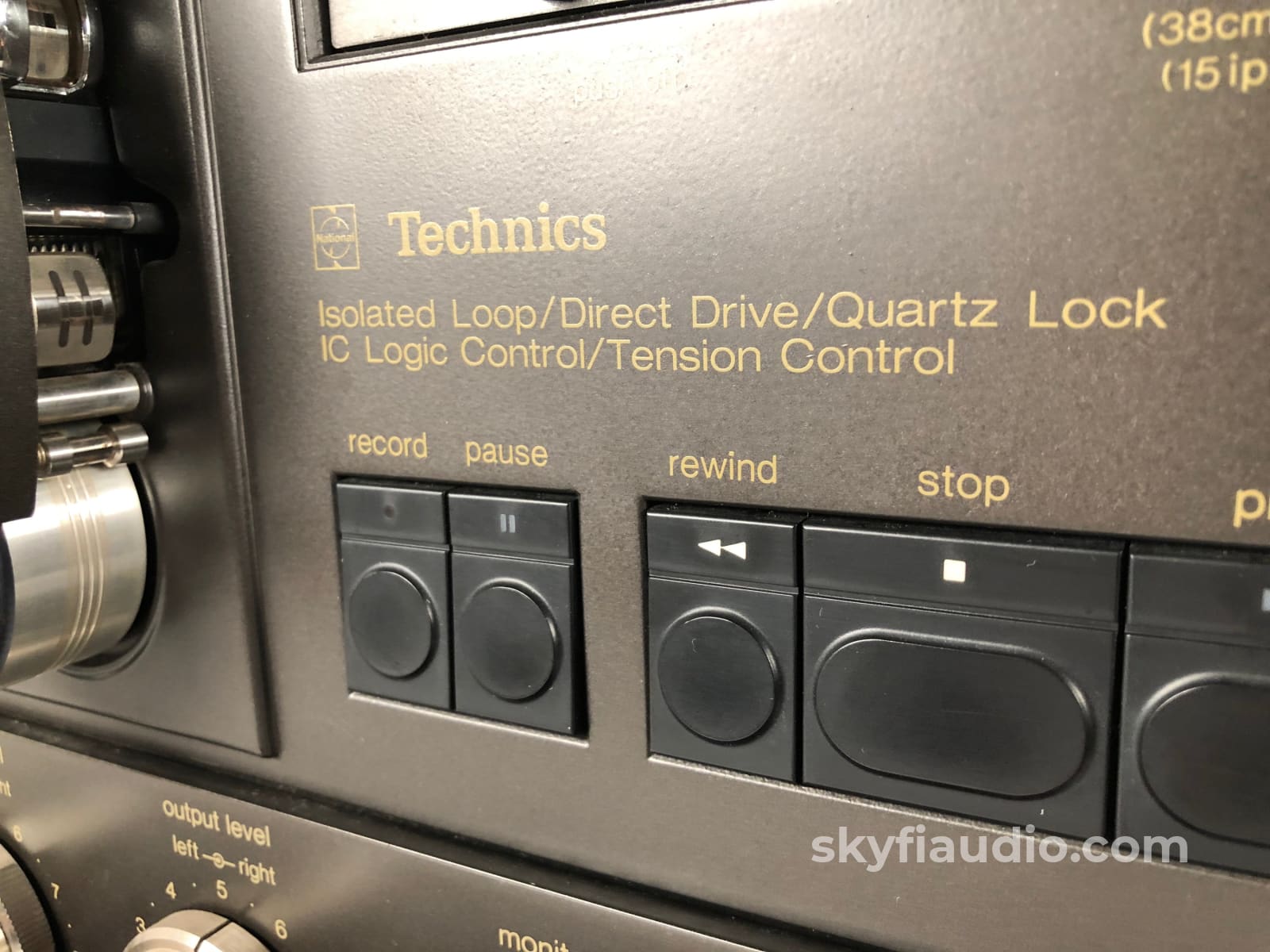 Technics Rs-1506Us Reel To Recorder - 2/4 Track Fully Calibrated And Tested Tape Deck