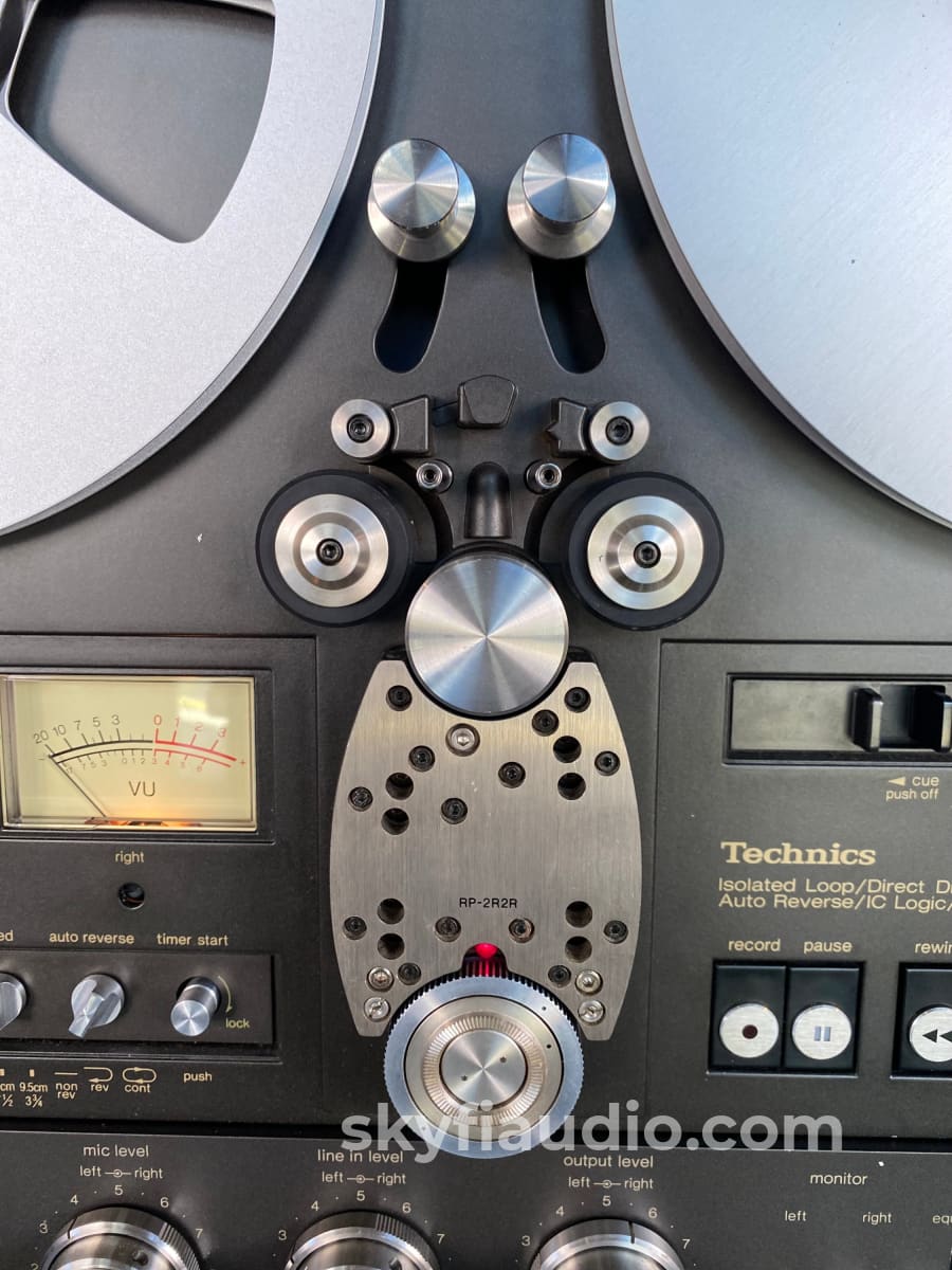 Technics Rs-1700 Auto Reverse Stereo Reel To Player - Fully Restored Tape Deck