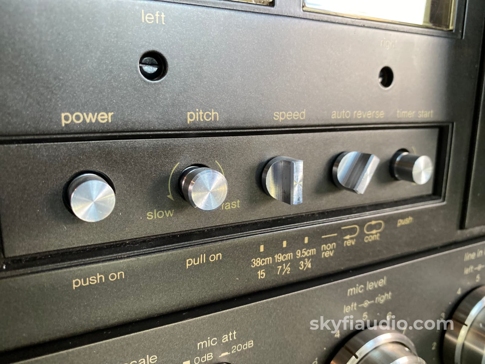 Technics Rs-1700 Auto Reverse Stereo Reel To Player - Fully Restored Tape Deck