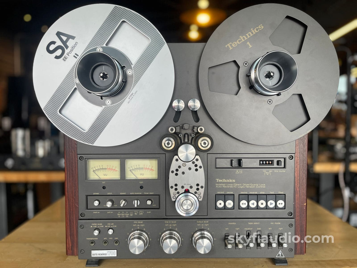 Technics Rs-1700 Reel To - Lightly Serviced Tape Deck
